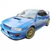 ModeloDrive FRP LS WRC 00 Front Bumper w Caps 3pc > Subaru Impreza (GC8) 1993-2001 > 2/4dr - Image 3