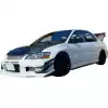 ModeloDrive Carbon Fiber VOLT Hood > Mitsubishi Evolution EVO8 EVO9 2003-2006 - Image 4