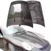 ModeloDrive Carbon Fiber GEMB Hood Frunk (front) > Porsche 911 (997) 2005-2012 - Image 1