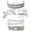 ModeloDrive FRP VERT EDG Wide Body Kit 8pc > Nissan Silvia S15 1999-2002 - Image 2