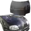 ModeloDrive Carbon Fiber ABFL 3Vent Hood > Toyota Supra (JZA80) 1993-1998 - Image 11