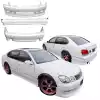 ModeloDrive FRP KAZA Body Kit 4pc > Lexus GS300 1998-2005 - Image 4