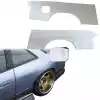 ModeloDrive FRP DMA Wide Body Fenders 30mm (rear) /w Gas Cap > Nissan Silvia S13 1989-1994 - Image 9