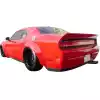 ModeloDrive FRP LBPE Trunk Spoiler Wing 3pc > Dodge Challenger 2008-2018 - Image 2