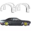 ModeloDrive FRP LBPE Wide Body Flares Set 4pc > Dodge Challenger 2008-2018 - Image 8