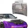 ModeloDrive Carbon Fiber DMA D1 Hood > Nissan 240SX 1989-1994 - Image 1