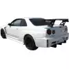 ModeloDrive FRP DLUC Wide Body Fenders (front) 2pc > Nissan Skyline R34 GTR 1999-2004 - Image 24