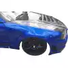 ModeloDrive FRP DLUC Wide Body Fenders (front) 2pc > Nissan Skyline R34 GTR 1999-2004 - Image 14