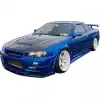 ModeloDrive FRP DLUC Wide Body Fenders (front) 2pc > Nissan Skyline R34 GTR 1999-2004 - Image 16