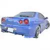 ModeloDrive FRP BSPO Wide Body 20mm Fenders (front) 2pc > Nissan Skyline R34 GTR 1999-2004 - Image 23