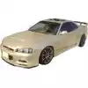 ModeloDrive FRP BSPO Wide Body 20mm Fenders (front) 2pc > Nissan Skyline R34 GTR 1999-2004 - Image 2