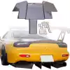 ModeloDrive Carbon Fiber GKAT Diffuser > Mazda RX-7 (FD3S) 1993-1997 - Image 1