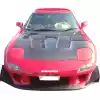 ModeloDrive Carbon Fiber RAME-GT Hood > Mazda RX-7 (FD3S) 1993-1997 - Image 2