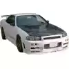 ModeloDrive Carbon Fiber EBEA Hood > Nissan Skyline R34 GTT 1999-2004 - Image 9