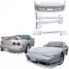 ModeloDrive FRP Type-X Body Kit 6pc > Nissan 240SX 1989-1994 > 3dr Hatch - Image 8