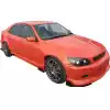 ModeloDrive FRP MSV Wide Body 40mm Fender Flares (front) 4pc > Lexus IS300 2000-2005> 4dr - Image 3