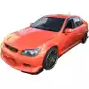 ModeloDrive FRP MSV Wide Body 40mm Fender Flares (front) 4pc > Lexus IS300 2000-2005> 4dr - Image 9