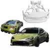 ModeloDrive FRP ARTI Wide Body Kit > Subaru BRZ ZN6 2013-2020 - Image 4