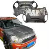 ModeloDrive Carbon Fiber DUAG Hood > Mini Mini Cooper F56 F57 2014-2020 - Image 1