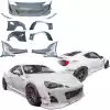 ModeloDrive FRP BLIT Wide Body Kit 11pc > Subaru BRZ 2013-2020 - Image 1