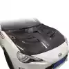 ModeloDrive Carbon Fiber VAR GT Hood > Subaru BRZ 2013-2020 - Image 4