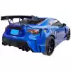 ModeloDrive FRP BLIT Wide Body 60mm Fender Flares (rear) > Toyota 86 2017-2020 - Image 4