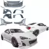 ModeloDrive FRP BLIT Wide Body Kit 11pc > Toyota 86 2017-2020 - Image 3