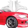 ModeloDrive FRP BSPO Wide Body 50mm Fenders (front) 4pc > Lexus IS300 2000-2005> 4dr - Image 28