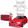 ModeloDrive FRP BSPO Wide Body Kit 12pc > Lexus IS300 2000-2005> 4dr - Image 7