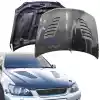 ModeloDrive Carbon Fiber CSPE Hood > Lexus IS300 2000-2005 - Image 21