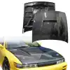 ModeloDrive Carbon Fiber MSPO Hood > Nissan Silvia (S13) 1989-1994 - Image 1