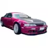 ModeloDrive Carbon Fiber DMA D1 Hood > Nissan 240SX S14 (Zenki) 1995-1996 - Image 5