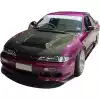 ModeloDrive Carbon Fiber DMA D1 Hood > Nissan 240SX S14 (Zenki) 1995-1996 - Image 6