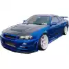 ModeloDrive Carbon Fiber NISM N1 Hood > Nissan Skyline R34 GTR 1999-2004 - Image 4