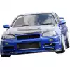 ModeloDrive Carbon Fiber NISM N1 Hood > Nissan Skyline R34 GTR 1999-2004 - Image 6