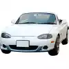 ModeloDrive Carbon Fiber MSPE Front Lip > Mazda Miata (NB2) 2001-2005 - Image 2