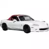 ModeloDrive Carbon Fiber MSPE Side Skirts 4pc > Mazda Miata (NB) 1998-2005 - Image 2