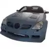 ModeloDrive FRP BLK Series Wide Body Front Bumper > Mercedes-Benz SLK (R171) 2005-2011 - Image 15