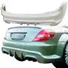 ModeloDrive FRP BLK Series Wide Body Rear Bumper > Mercedes-Benz SLK (R171) 2005-2011 - Image 1