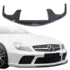 ModeloDrive Carbon Fiber BLK Series Front Splitter > Mercedes-Benz SL (R230) 2003-2012 - Image 2