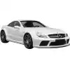 ModeloDrive Carbon Fiber BLK Series Front Splitter > Mercedes-Benz SL (R230) 2003-2012 - Image 3