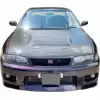 ModeloDrive Carbon Fiber DMA D1 Hood > Nissan Skyline R33 GTS 1995-1998 - Image 3