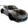 ModeloDrive Partial Carbon Fiber MDES Hood Frunk (front) > Porsche 911 (997) 2005-2012 - Image 3