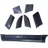 ModeloDrive Carbon Fiber TART Accessories Rear Fins Diffuser > Porsche 911 (996) 1999-2004 - Image 1