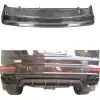 ModeloDrive Carbon Fiber TART Rear Diffuser > Porsche Cayenne (958) 2015-2018 - Image 1