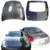 ModeloDrive Carbon Fiber OER HR Hood Hatch Combo > Nissan 350Z Z33 2007-2008 - Image 2