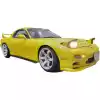 ModeloDrive Carbon Fiber FEE Lower Side Splitters > Mazda RX-7 (FD3S) 1993-1997 - Image 8