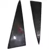 ModeloDrive Carbon Fiber VOLT Triangle Bumper Trim > Mitsubishi Evolution EVO8 EVO9 2003-2006 - Image 2