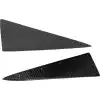 ModeloDrive Carbon Fiber VOLT Triangle Bumper Trim > Mitsubishi Evolution EVO8 EVO9 2003-2006 - Image 3