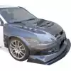 ModeloDrive Carbon Fiber VOLT Race Clam Shell (front) > Mitsubishi Evolution EVO8 EVO9 2003-2006 - Image 5